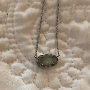 Kendra Scott Silver Pendant Necklace